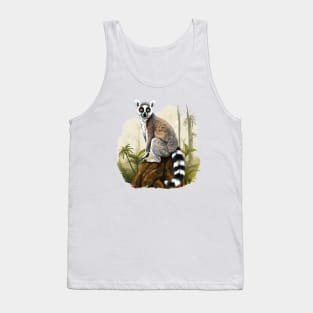 Adorable Lemur Tank Top